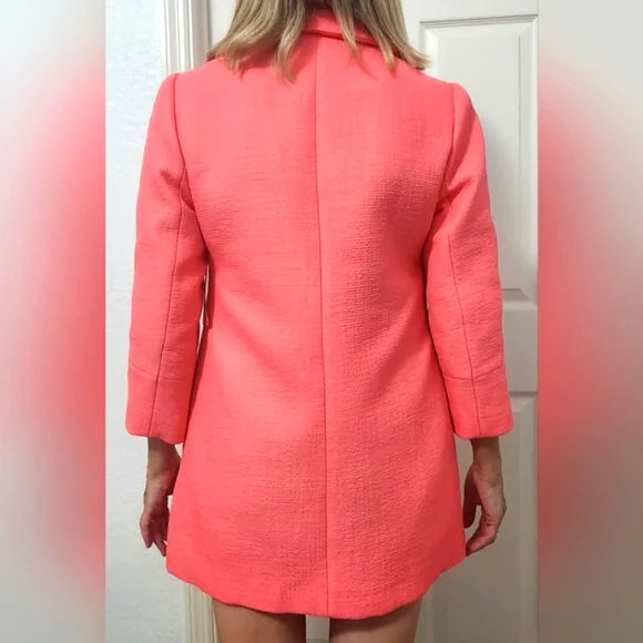 Definitions (UK) Women's Soft Pink Summer Coat   Size US 6  UK 10 - Picture 8 of 11